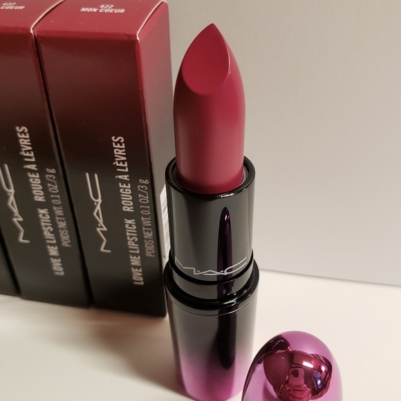 MAC Love Me Lipstick *MON COEUR* - Picture 2 of 6